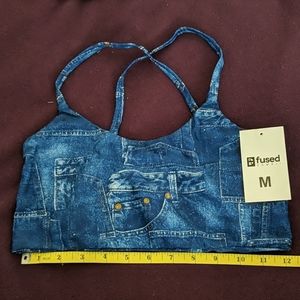 Blue jeans girl hookena top